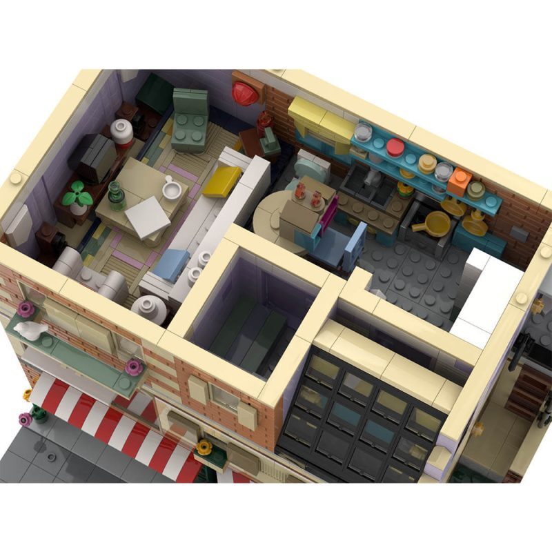 Modular Building Alt Build with Interior 2668 Pieces