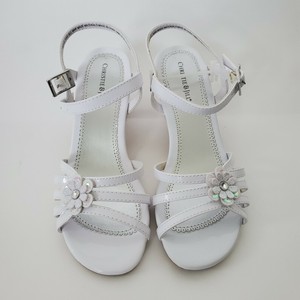 white heels size 4