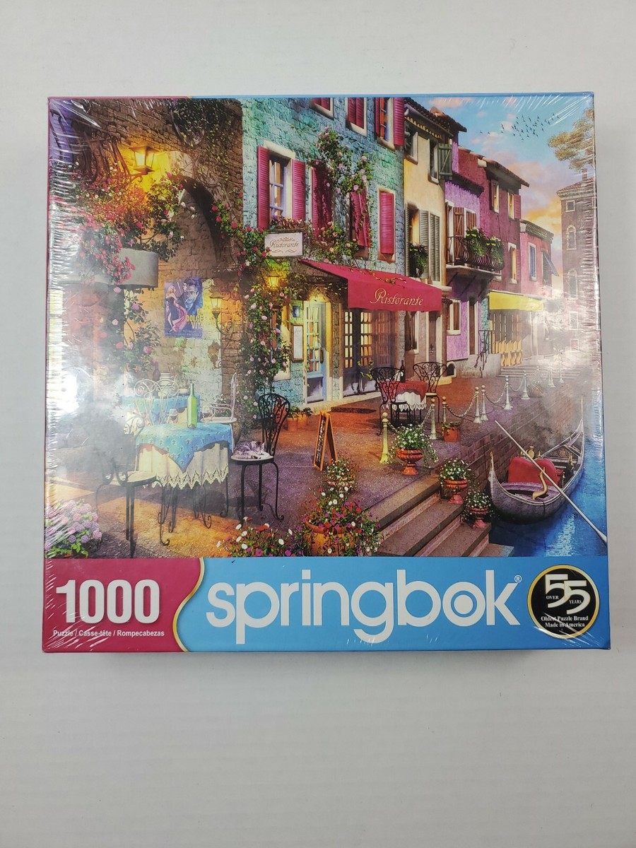 Dolce Vita Italian Scene Puzzle Springbok 1000 Piece Jigsaw Puzzle