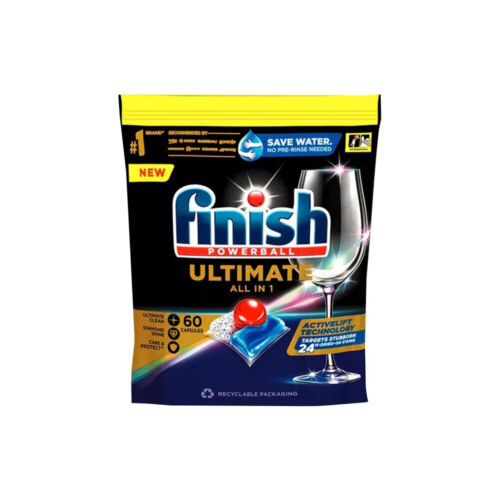 360pc Finish Powerball Ultimate All-In-1 Dishwasher Capsules (6 x 60 Pack) - Picture 2 of 2