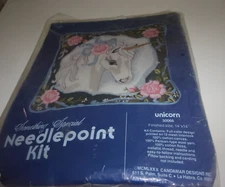 CANDAMAR SOMETHING SPECIAL "UNICORN" NEEDLEPOINT KIT
