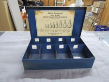 Vintage Ideal's Assortment - Store Display Case - Bass Casting Sinkers No. 698