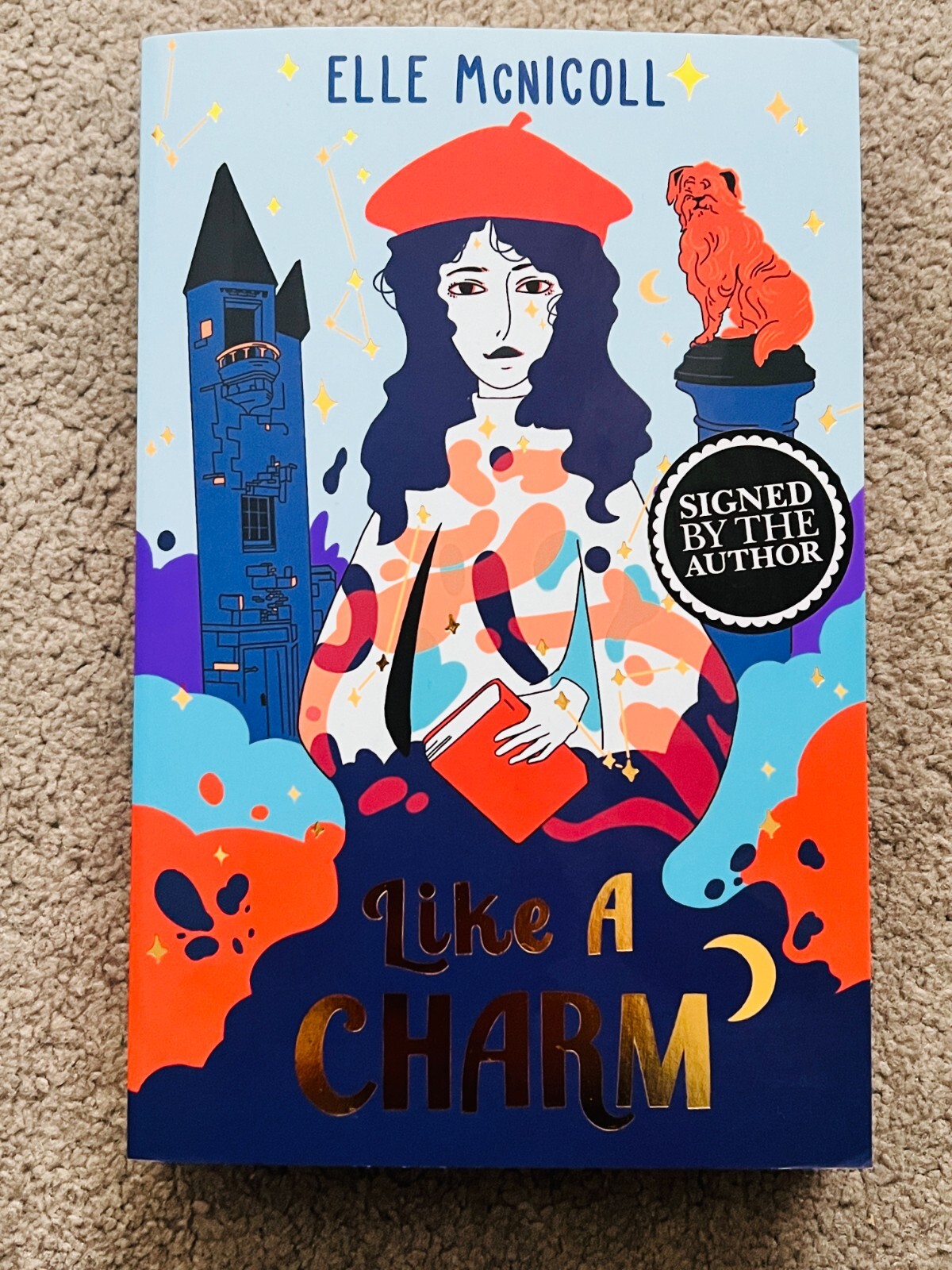 LIKE A CHARM by ELLE McNICOLL - signed by the author (SB3185)