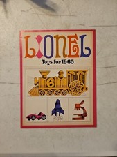 Vintage 1965 LIONEL Toy TRAINS & HO Racing Sets CATALOG 39 Pgs