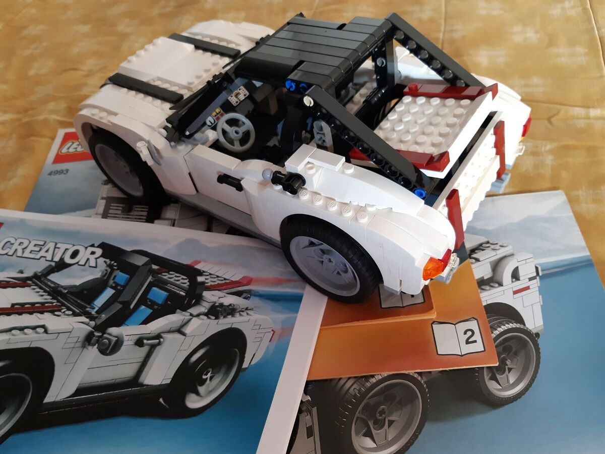 LEGO CREATOR 4993 VOITURE CABRIOLET COOL CONVERTIBLE TECHNIC LEGO CREATOR 4993 VOITURE CABRIOLET COOL CONVERTIBLE TECHNIC