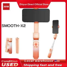 ZHIYUN Smooth X2 Phone Gimbal Stabilizer Foldable, Built-in Extension Rod