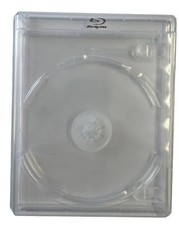 New 12.5 mm Clear Viva Elite Double Blu-Ray Replacement Case Box Standard Siz...