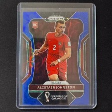 🔌IU 2022 PANINI PRIZM WORLD CUP QATAR BLUE CHOICE /135 RC ALISTAIR JOHNSTON