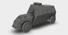 Russo Balt Type C Panzerwagen WW1 Bausatz 3D ...