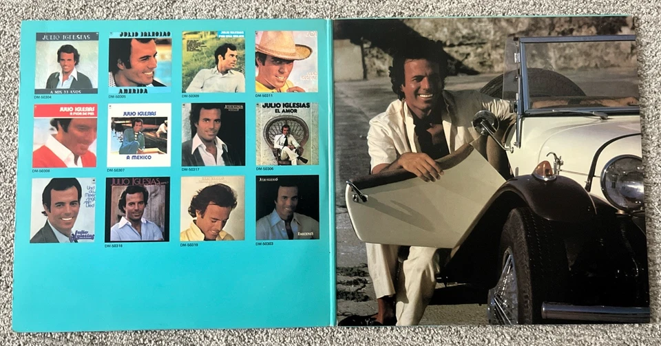 Julio Iglesias Mi Vida En Canciones виниловая пластинка CBS DIL-50301 испанский 2-LP - Изображение 4 из 4