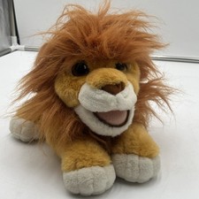 Disney Lion King Roaring Simba Puppet Plush Mattel Vtg 1993 Works Read