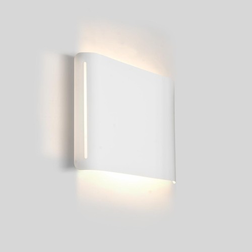 Besa Lighting PONTA-LED-WH Ponta LED 13 inch White ADA Sconce Wall Light