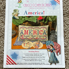 The Calico Confectionery America! Cross Stitc...