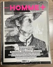 Arena Homme+ Magazines Set 2 issues Fashion Style Unreadable Back Cover From Ja