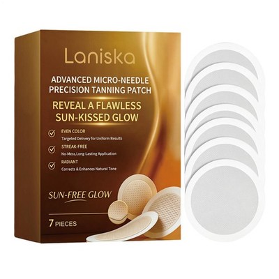 Sun-Free Glow Micro-Needle Patch Advanced Microneedle Precision Tanning Patch