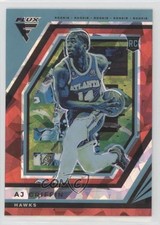 2022-23 Panini Flux Rookies Red Cracked Ice Prizm AJ Griffin #231 12z3