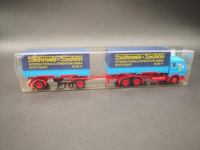 Herpa MB NG 80 ''Schmalz+Schön'' Hängerzug *Vi1055-9-0804