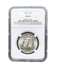 Photo of a 1943-P Walking Liberty Half Dollar from an eBay sale