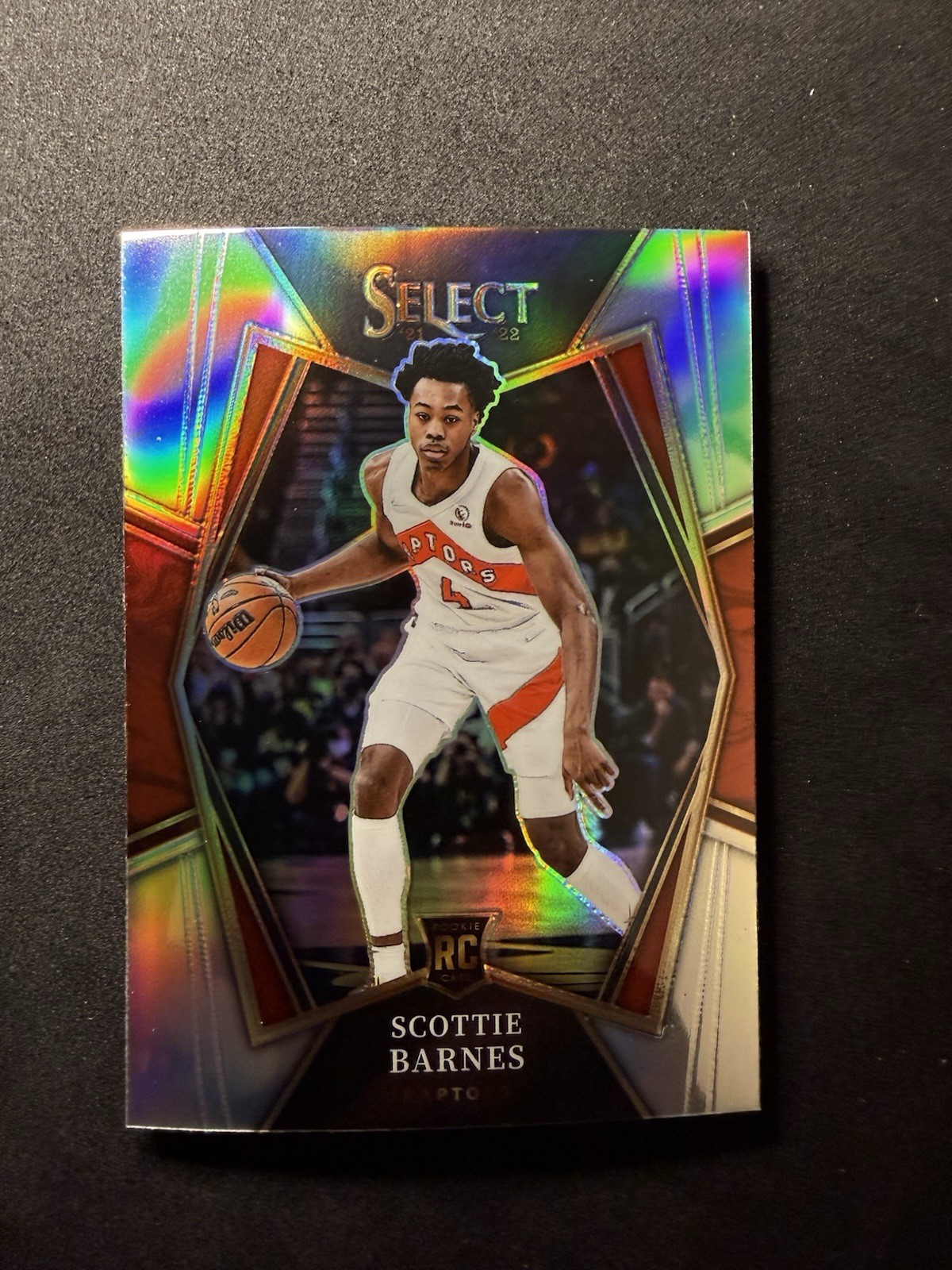 2021-22 Panini Select SCOTTIE BARNES Premier Level Silver Prizm Rookie Raptors