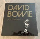 David Bowie Five Years 1969-1973 mint still sealed 13 lp box set 2015 orig owner