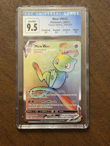 Mew VMAX graded CGC 10 for sale on eBay
