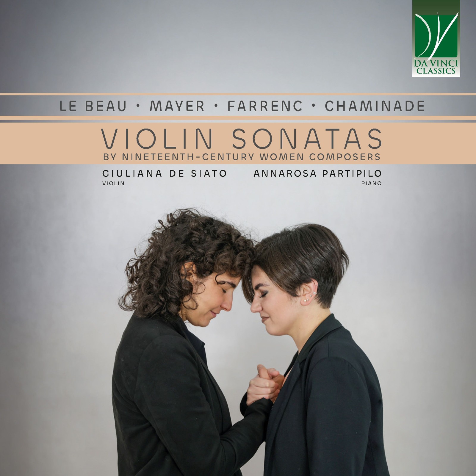 Giuliana De Sio, Annarosa Partipilo - Violin Sonatas – By Nineteenth-Century Wo