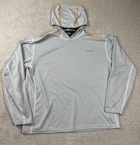 Sweat Capuche Pêche Simms Waypoint SolarFlex Homme L - Chili - Protection Solaire UPF50