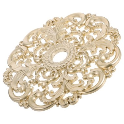 Round Ceiling Medallion Decorative Panel for Ceiling Light Fixtures