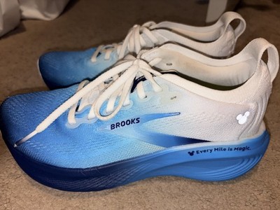 Brooks Adrenaline GTS 25 6.5 Run Disney Mickey Mouse Blue White Running Shoes