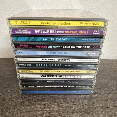 Smooth Jazz CD Lot 12 Bob James David Sanborn Candy Dulfer Acoustic Alchemy