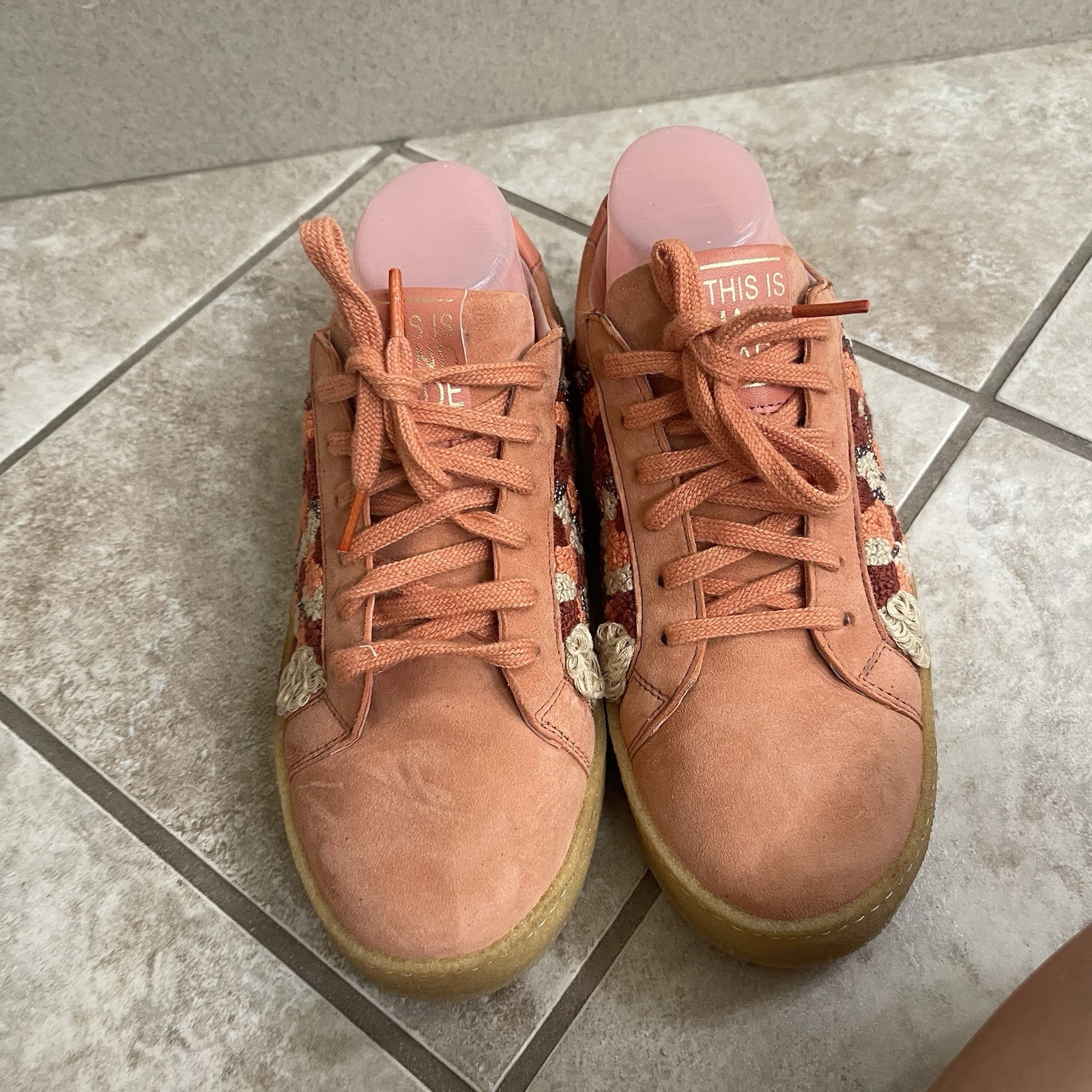 Laidback London Patchwork Sneakers Handcrafted Si… - image 12