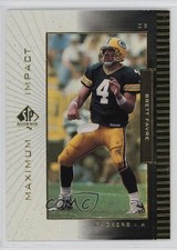 1999 SP Authentic Maximum Impact Brett Favre #MI10 HOF 1a11