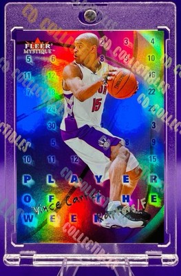 Vince Carter HOLOGRAPHIC FOIL CARD UPPER DECK TORONTO RAPTORS MINT HOF |  eBay
