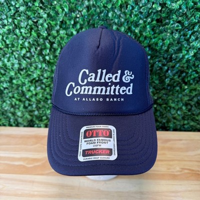 NWT Called and Committed Allaso Camp Royal Blue White Hat One Size OSFA 