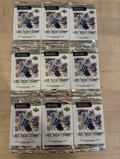 Lot Of 9 2001 Upper Deck Ud Top Tier NFL Football Factory Sealed Packs