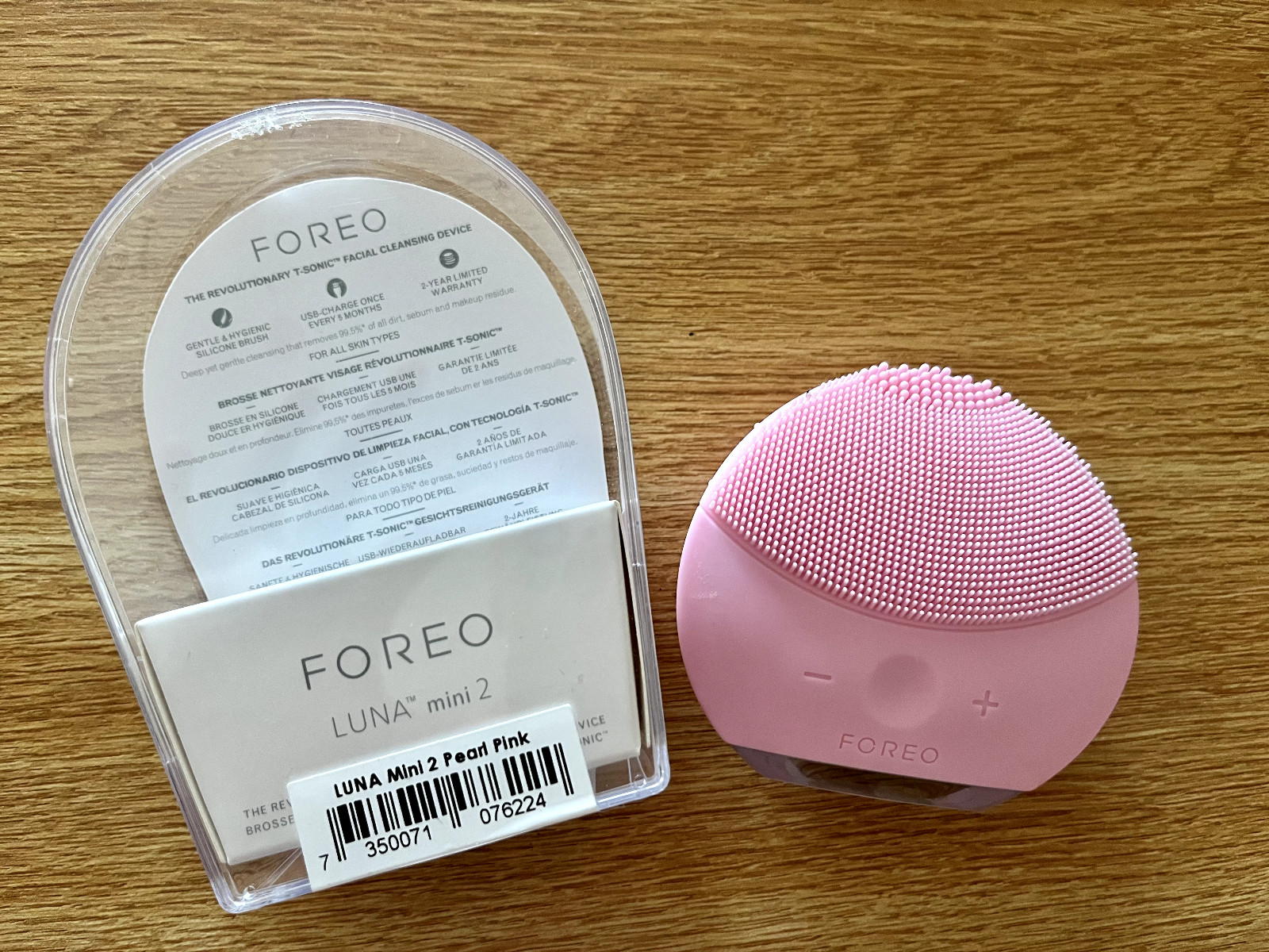 Foreo Luna Mini 2 Facial Cleansing Brush ( Pearl Pink )