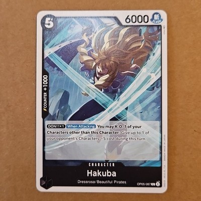 One Piece Hakuba (OP05-087/258) OP05 Awakening of the New Era NM TCG CCG