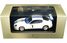 1/43 GTM Maserati Trofeo Presentation Car #1 White Blue Diecast