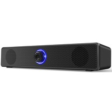Computer Speakers USBA Powered PC Wired 3.5mm AUX No Bluetooth