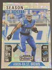 2024 Panini Contenders - Season Ticket Mojo Amon-Ra St. Brown