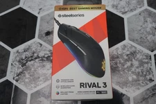 SteelSeries Rival 3 8500 DPI Optical Gaming Mouse - Black