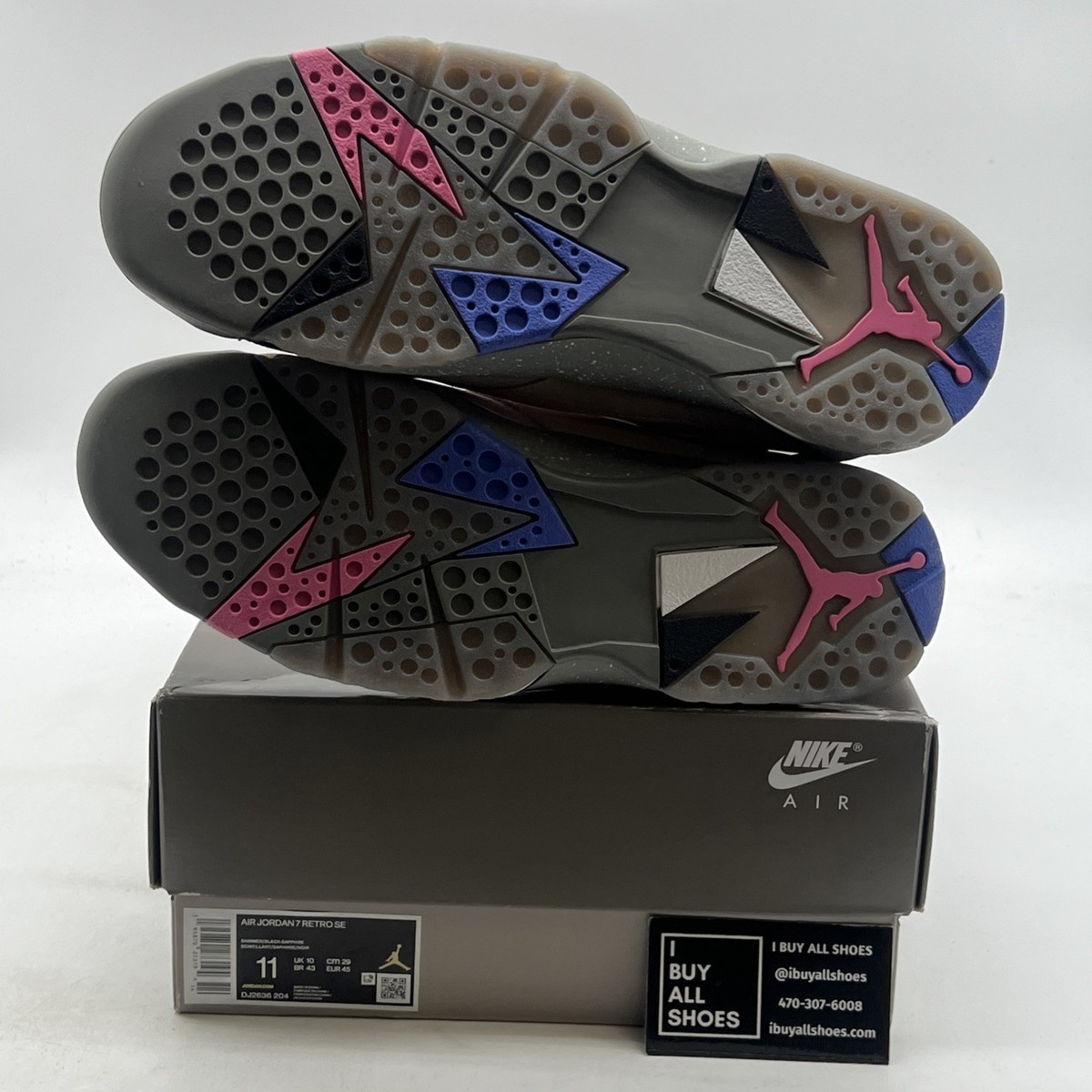 Size 11 - Air Jordan 7 Retro SE Sapphire for sale online | eBay