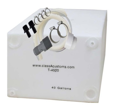 #ad 40 Gallon Fresh Gray Water Holding Tank amp; Basic Plumbing Kit T 4000 BPK $180.99