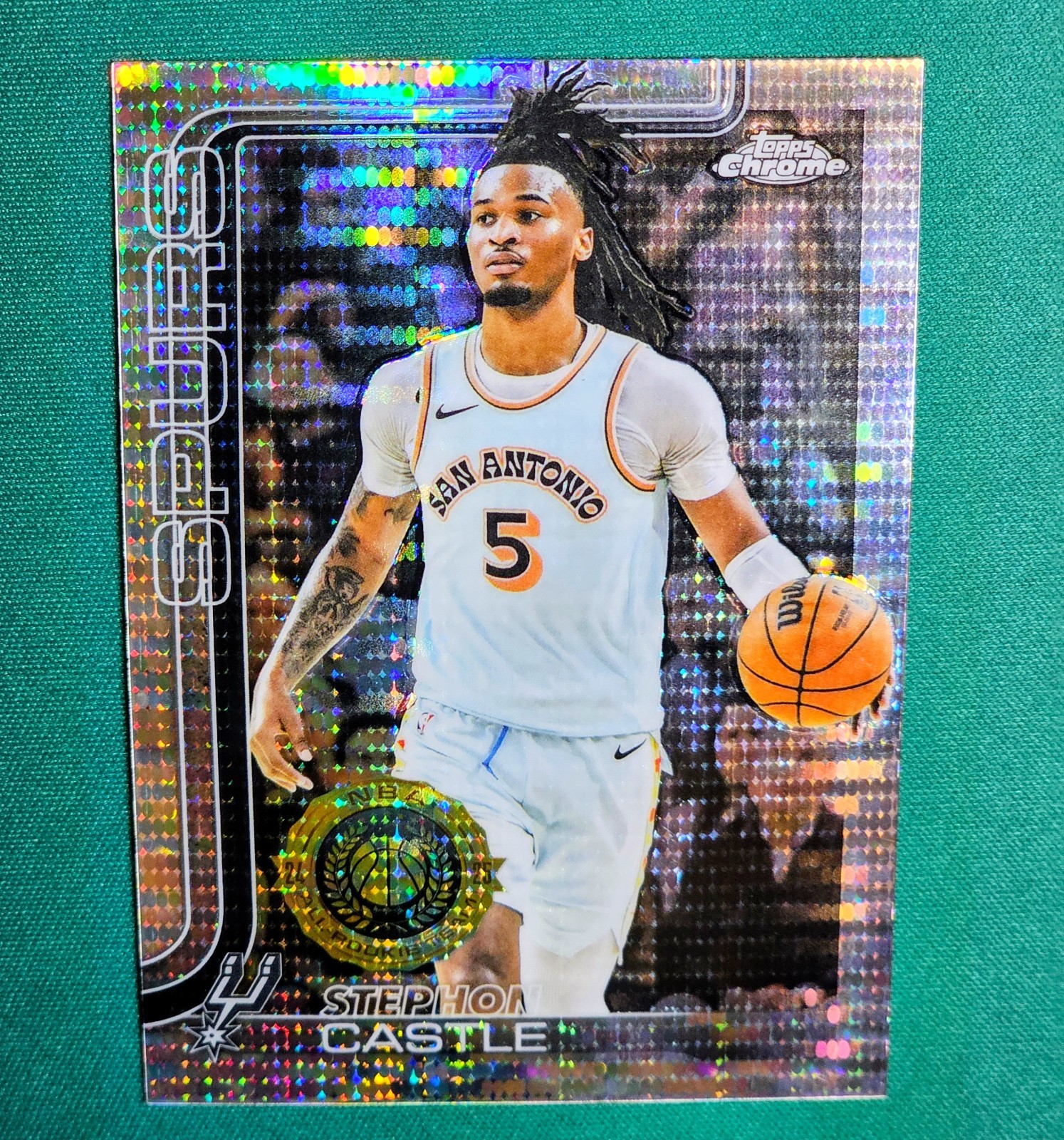 2025-26 Topps Chrome - Stephon Castle #228 Pulsar Refractor