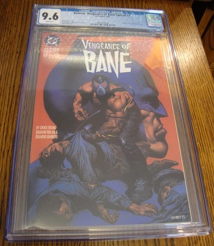 Batman: Vengeance of Bane Special #1 1993 1st Appearance of Bane CGC 9.6 GRADED