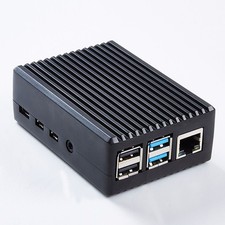 Aluminum-Alloy Heat Dissipation Enclosure Case Box Protective For Raspberry Pi 4