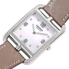 HERMES Cape Cod GM Duble Tour CC3.731 Watches Stainless Steel Free Shipping 3