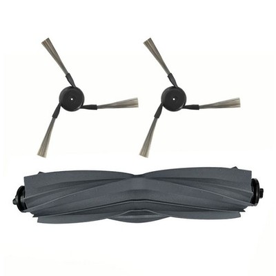 Replacement Roller Brush + 2 Side Brushes for MOVA S70 Roller S70 Ultra S70 Pro
