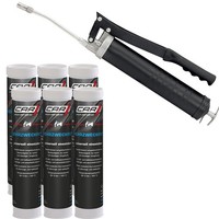 Lithiumseifenfett Inkl. Fettpresse Mehrzweckfett 6X 400G Car1 Fett Kartusche