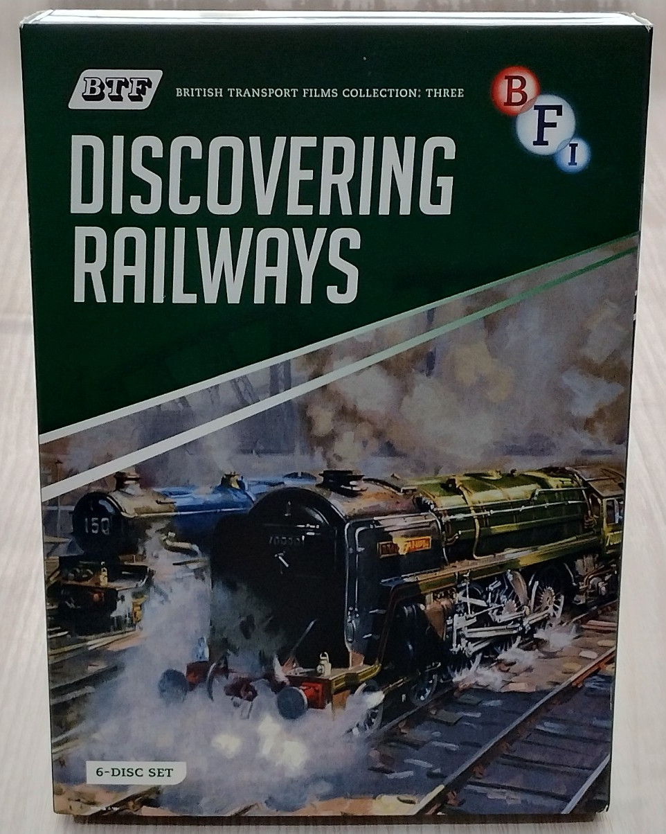 British Transport Film Collection 3 - Discovering Railways DVD Box Set In VGC